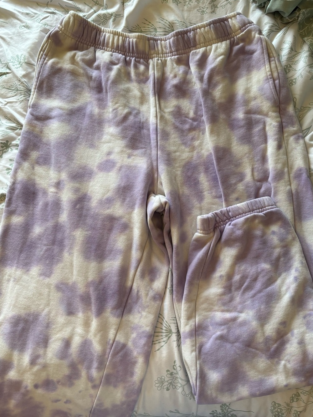 PacSun Lavender Tie-Dye Cozy Sweatpants